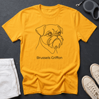 Brussels Griffon - Single Line