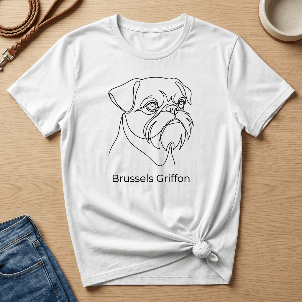 Brussels Griffon - Single Line