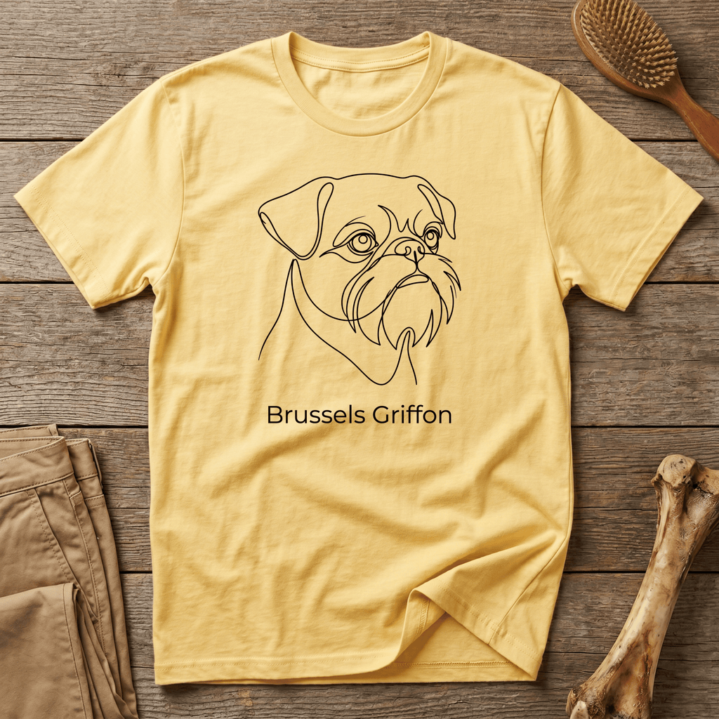 Brussels Griffon - Single Line