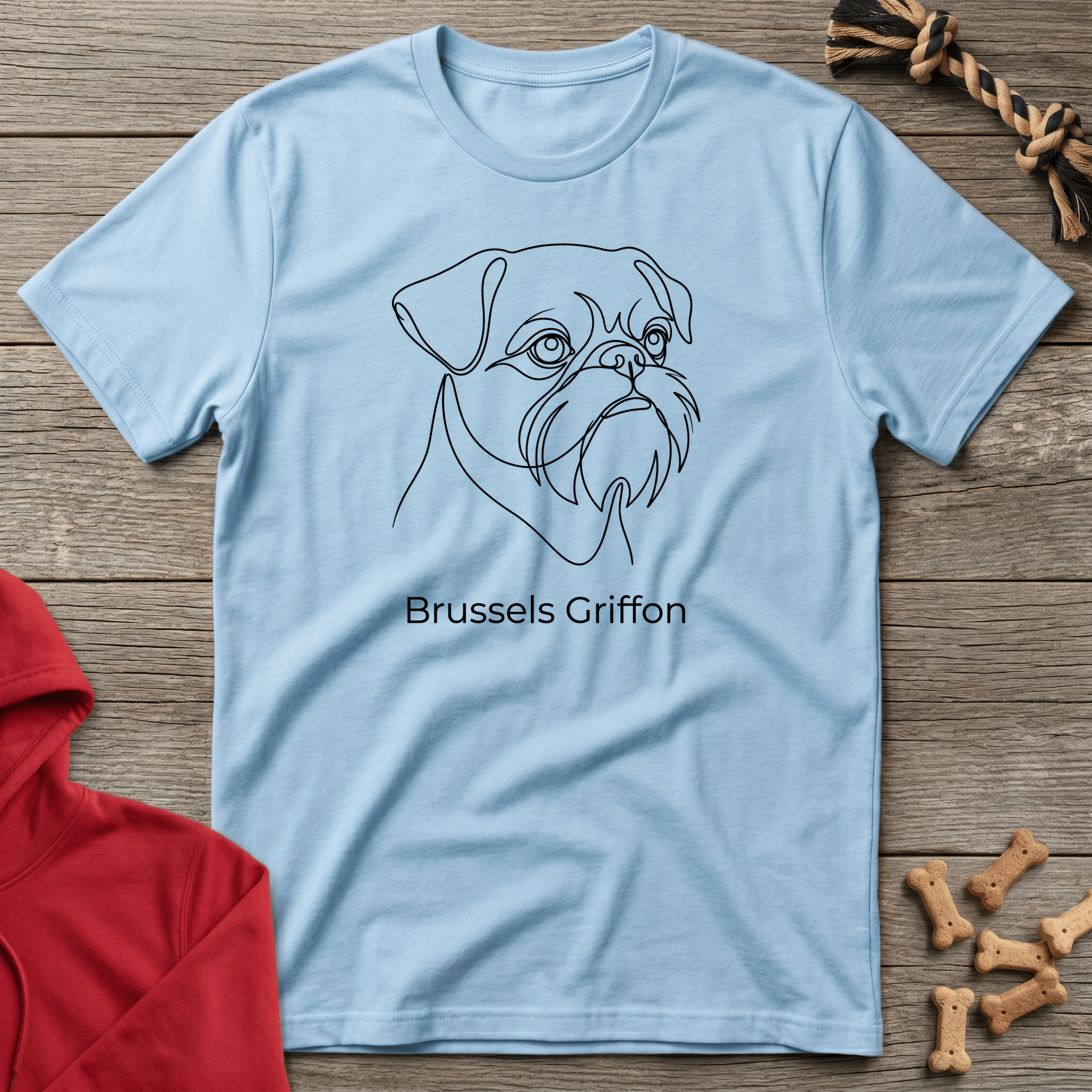 Brussels Griffon - Single Line