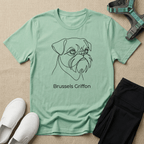 Brussels Griffon - Single Line