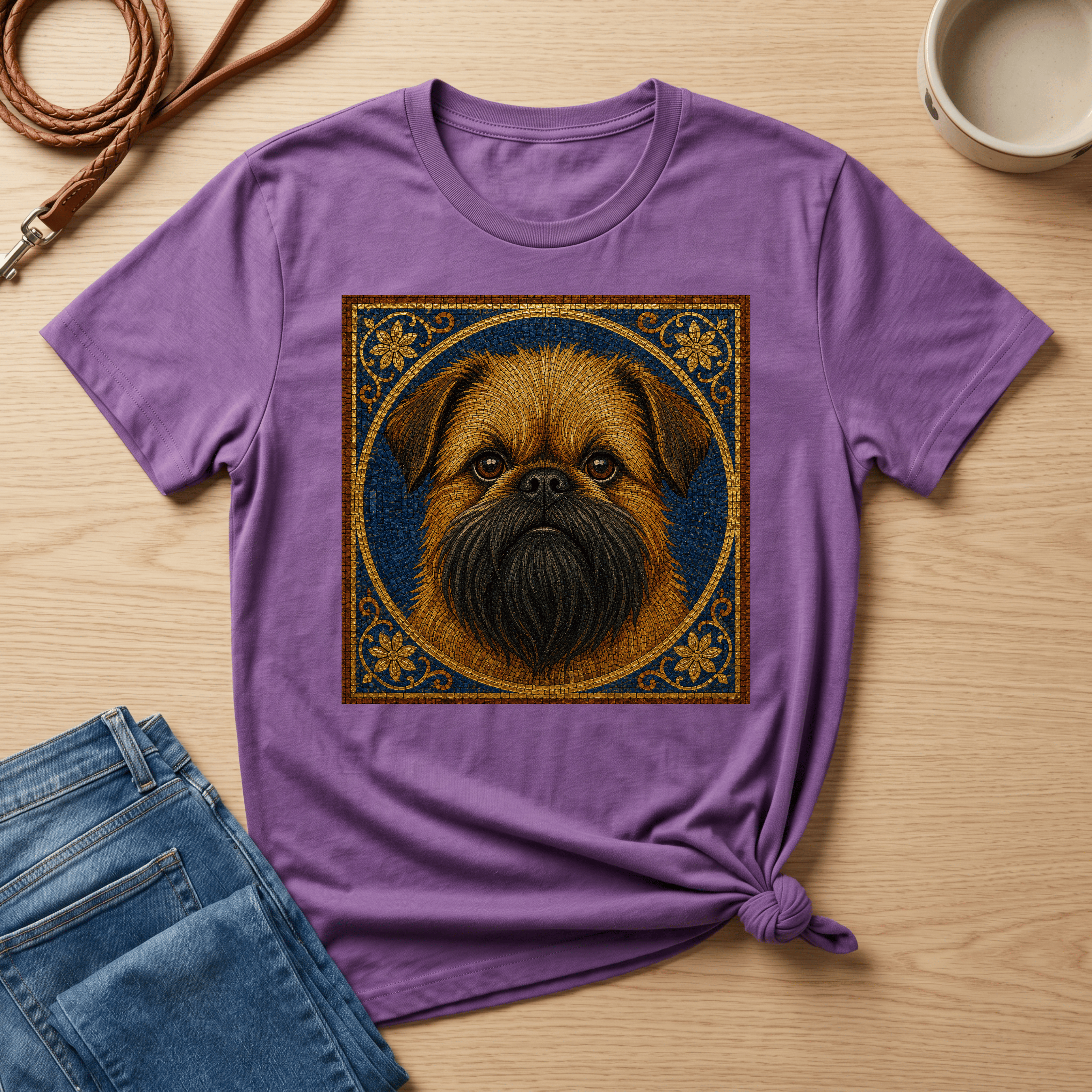 Brussels Griffon - Portrait (Black)