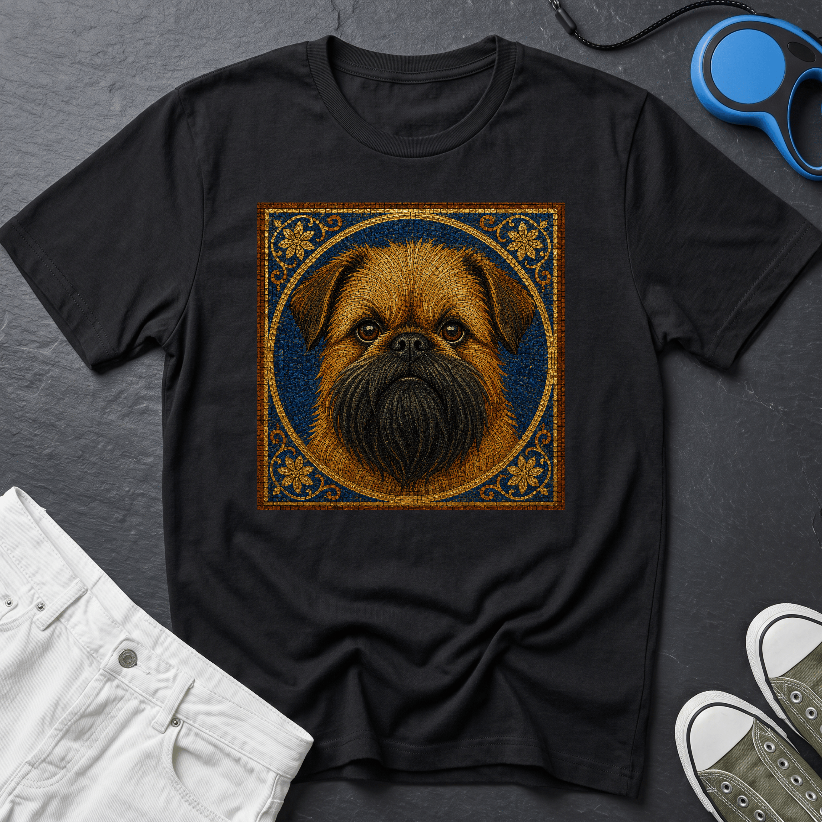 Brussels Griffon - Portrait (Black)