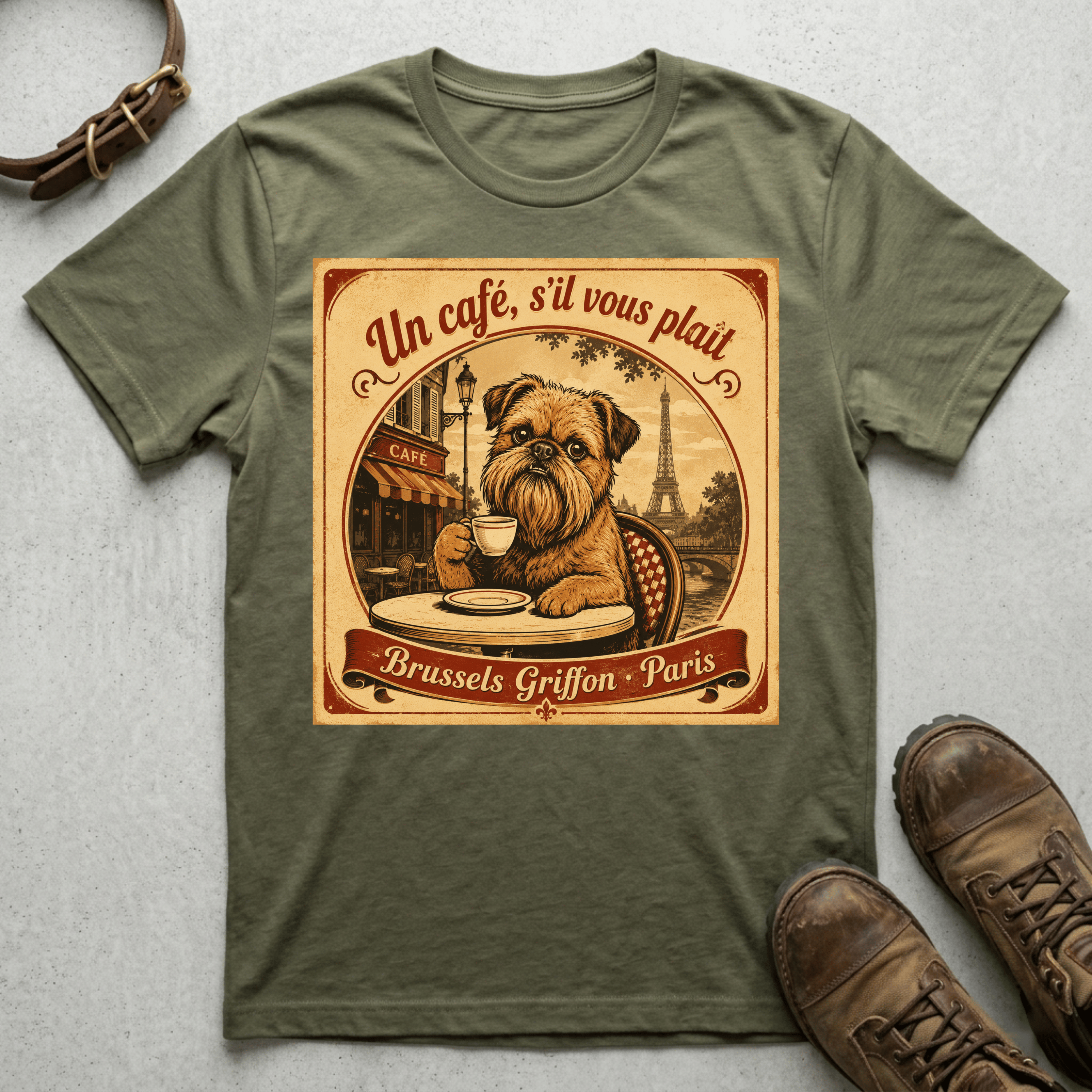 Brussels Griffon - French Café