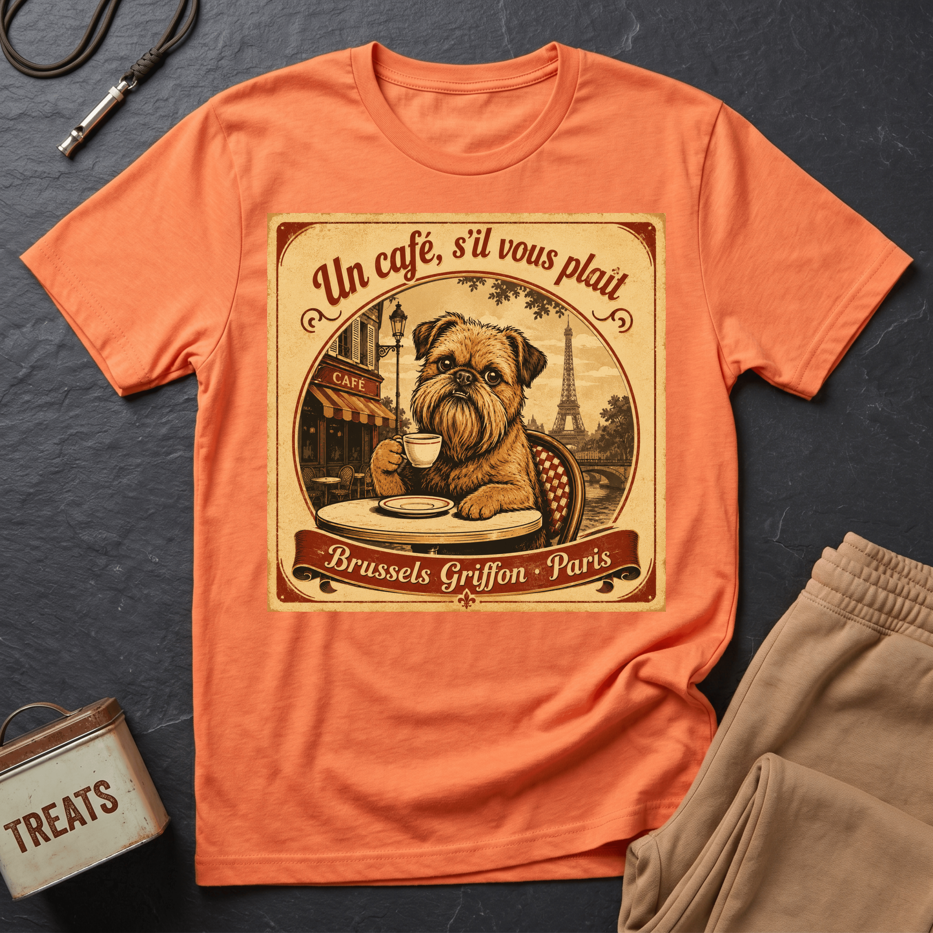Brussels Griffon - French Café