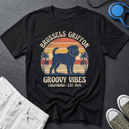 Brussels Griffon - 70s Vintage Sunset