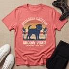 Brussels Griffon - 70s Vintage Sunset