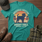 Brussels Griffon - 70s Vintage Sunset