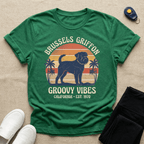 Brussels Griffon - 70s Vintage Sunset