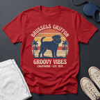 Brussels Griffon - 70s Vintage Sunset