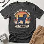 Brussels Griffon - 70s Vintage Sunset