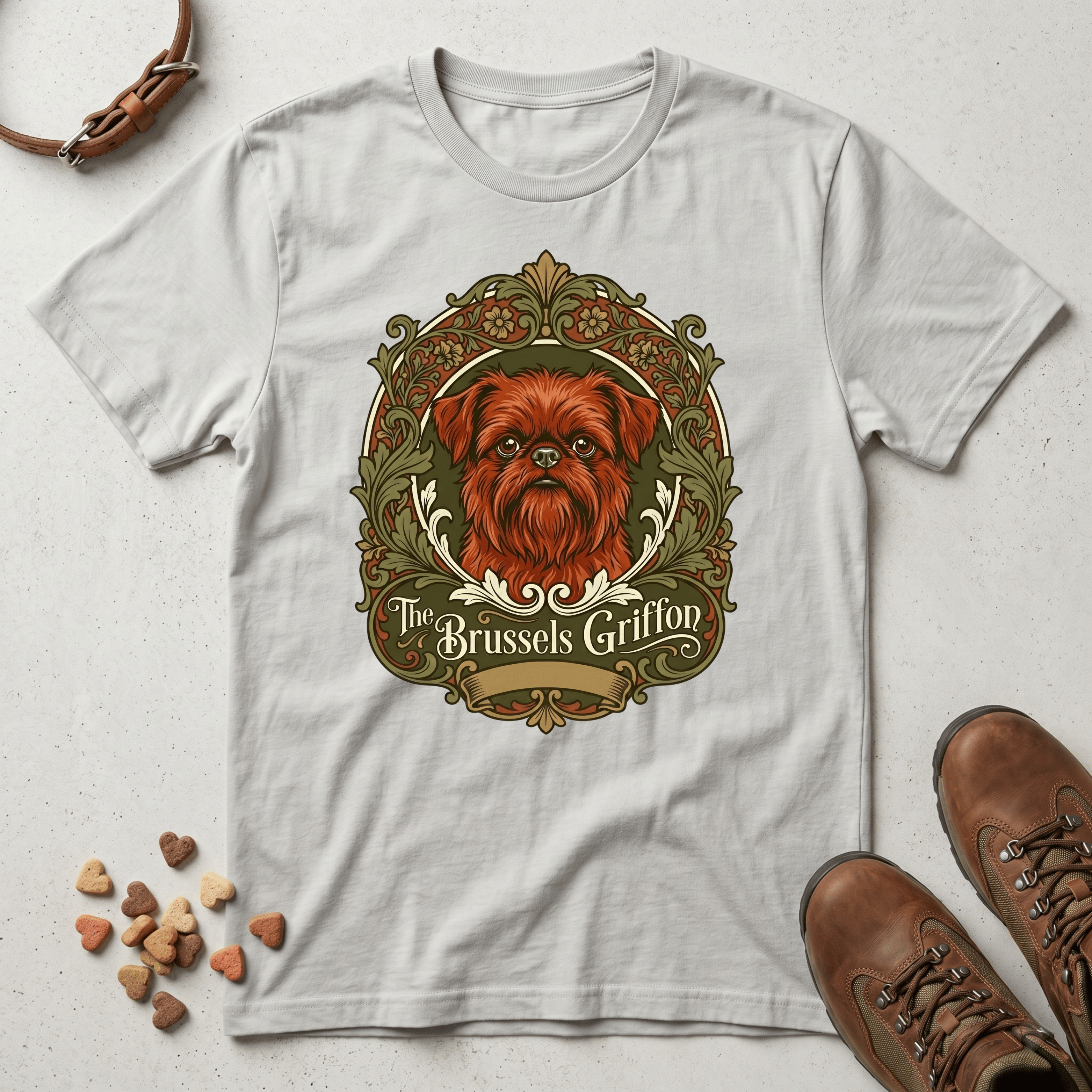 Brussels Griffon - Badge Style