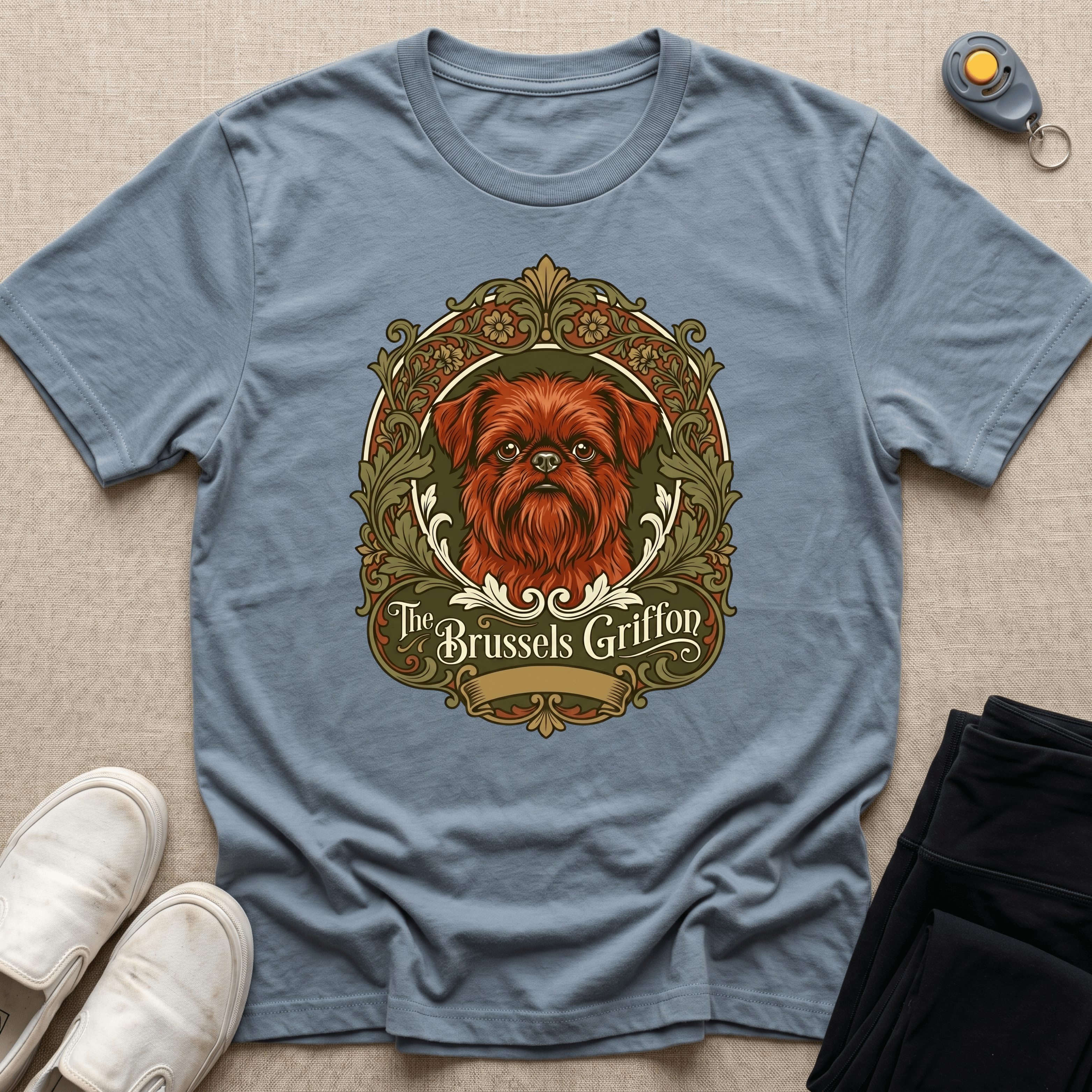 Brussels Griffon - Badge Style