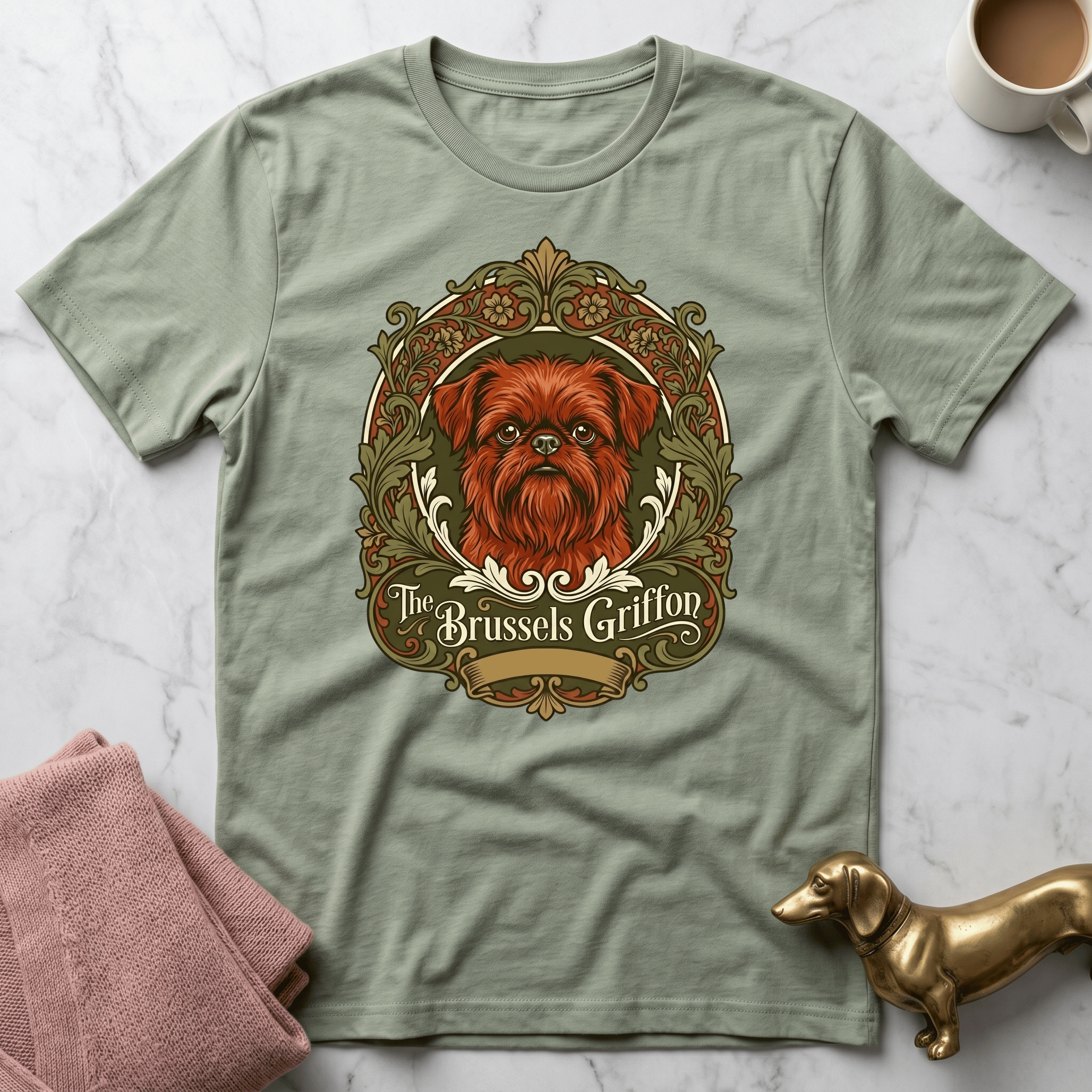 Brussels Griffon - Badge Style