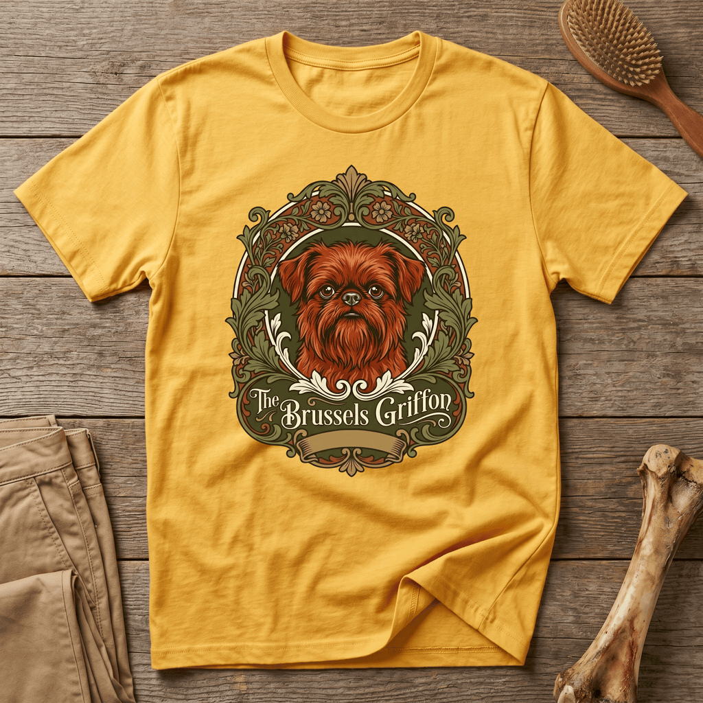Brussels Griffon - Badge Style