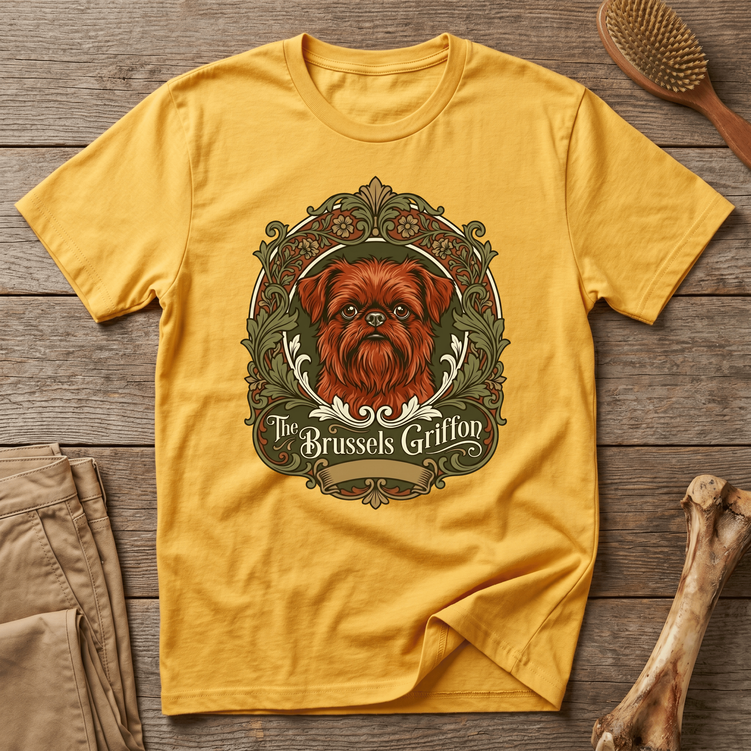 Brussels Griffon - Badge Style