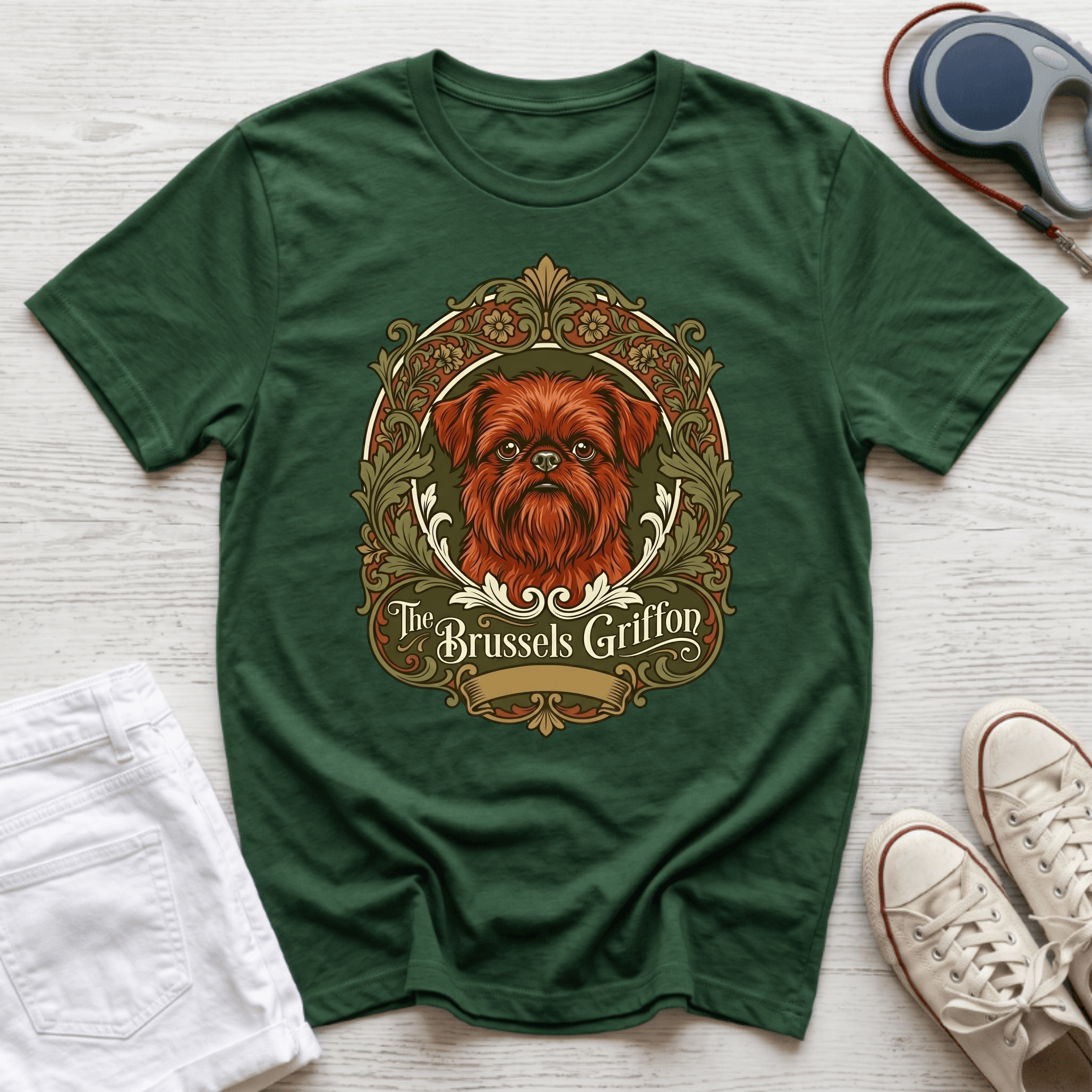 Brussels Griffon - Badge Style