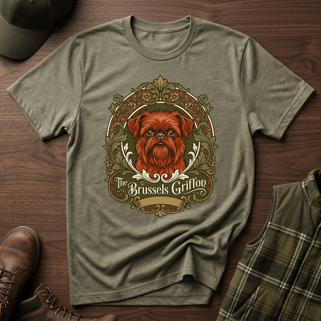 Brussels Griffon - Badge Style
