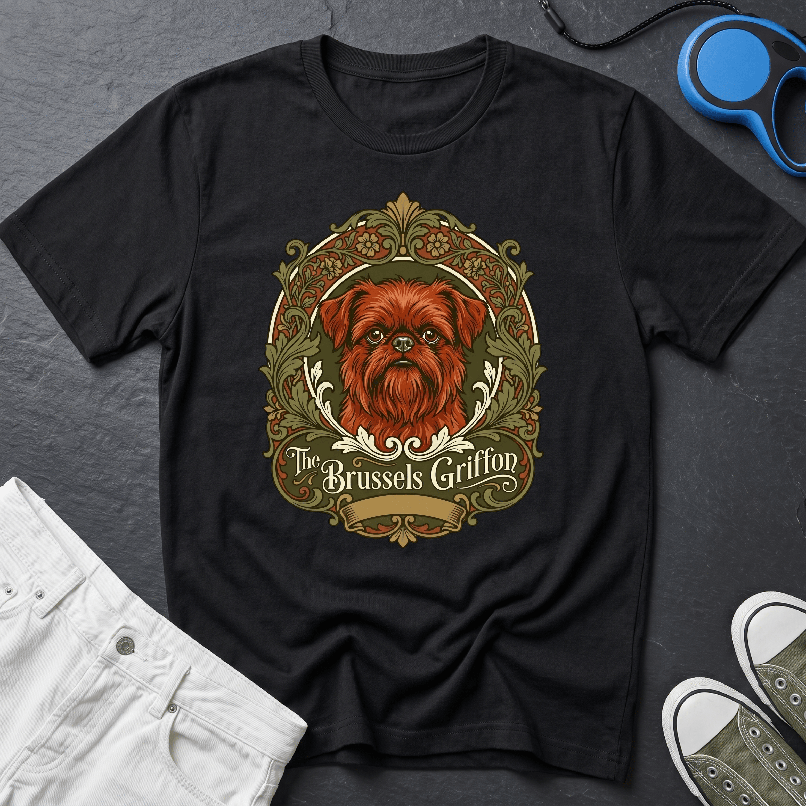 Brussels Griffon - Badge Style