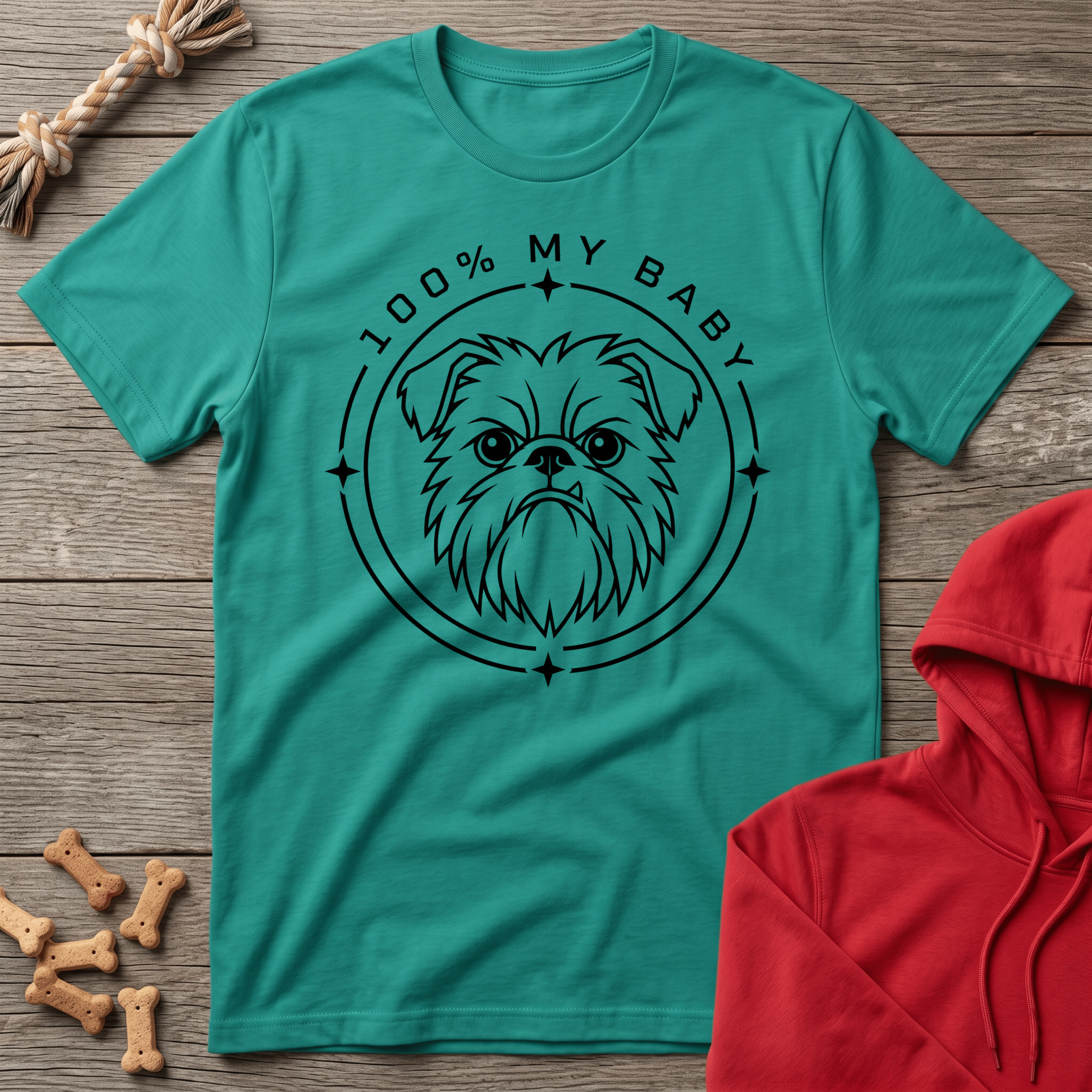 Brussels Griffon - Line Art