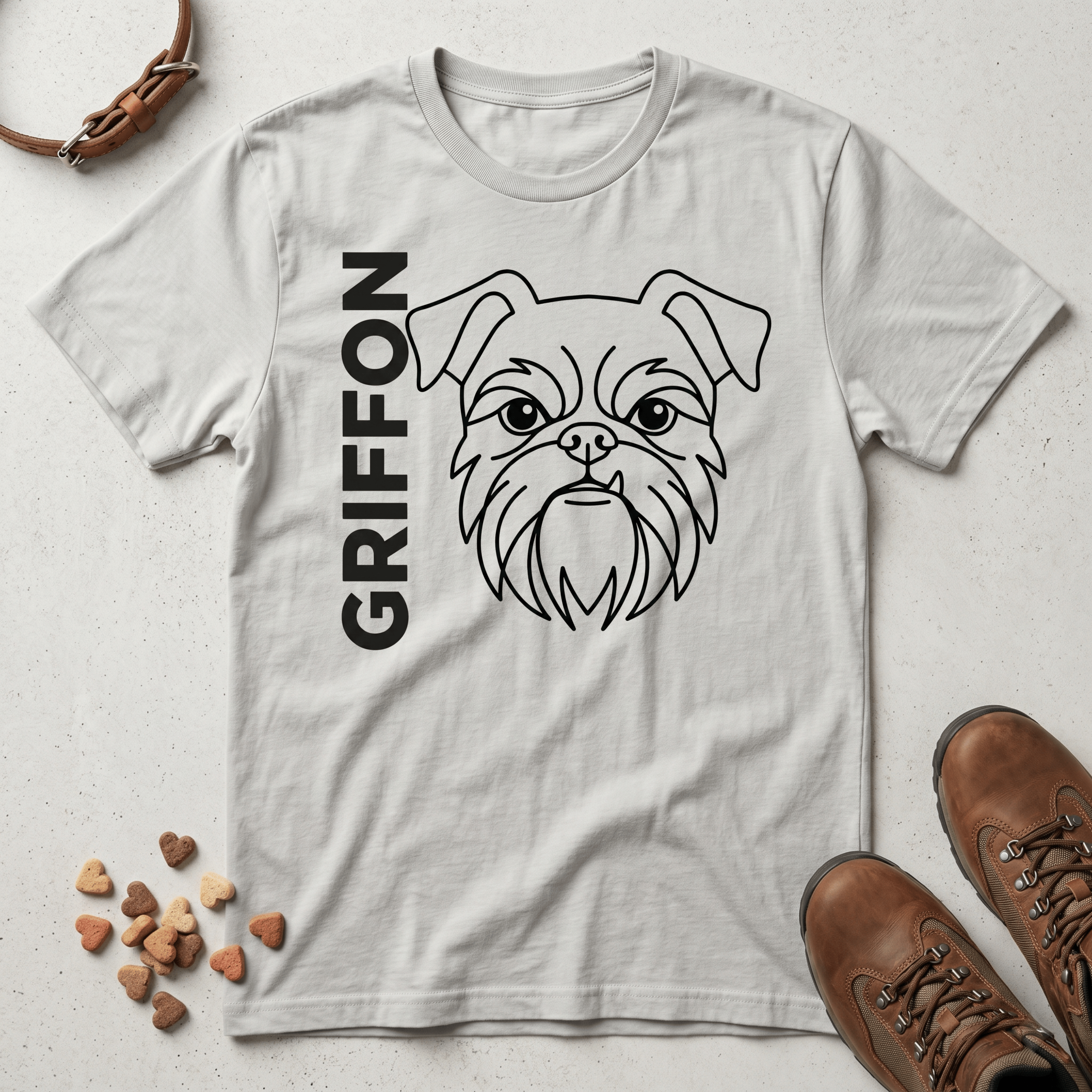 Brussels Griffon - Flat Vector