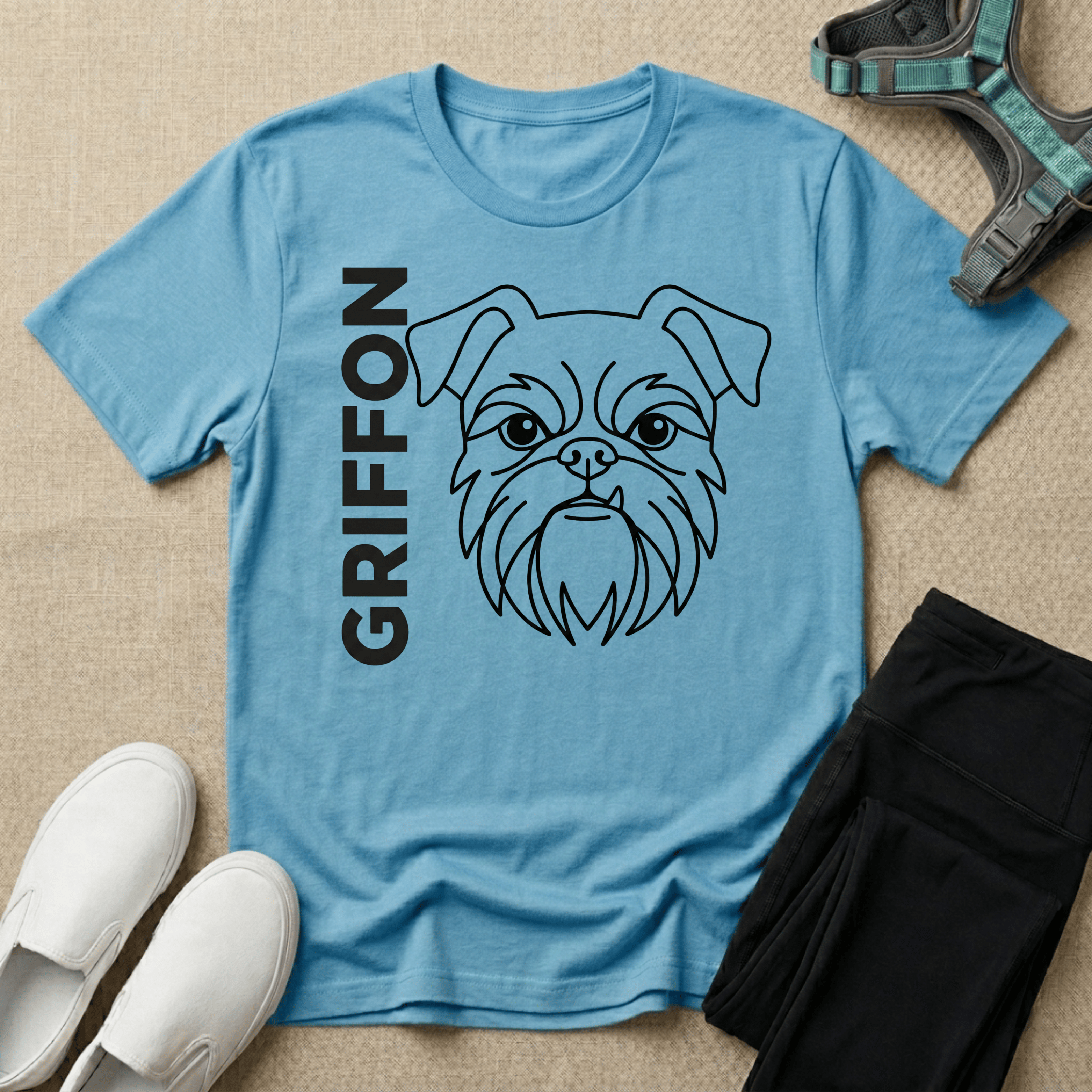 Brussels Griffon - Flat Vector