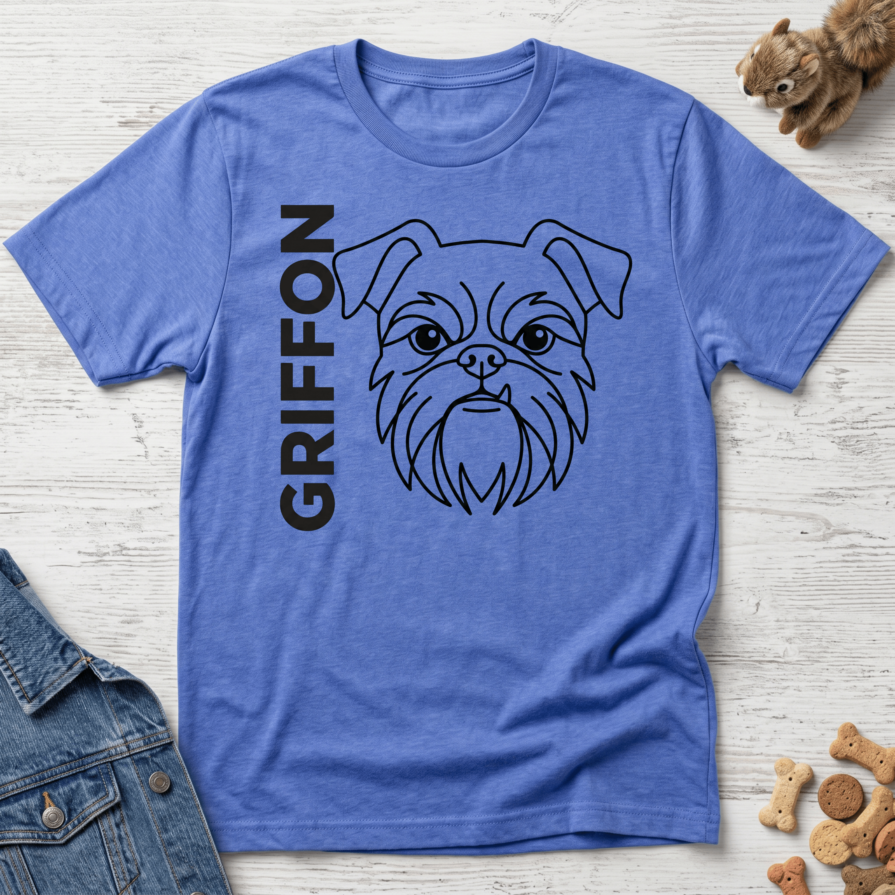 Brussels Griffon - Flat Vector