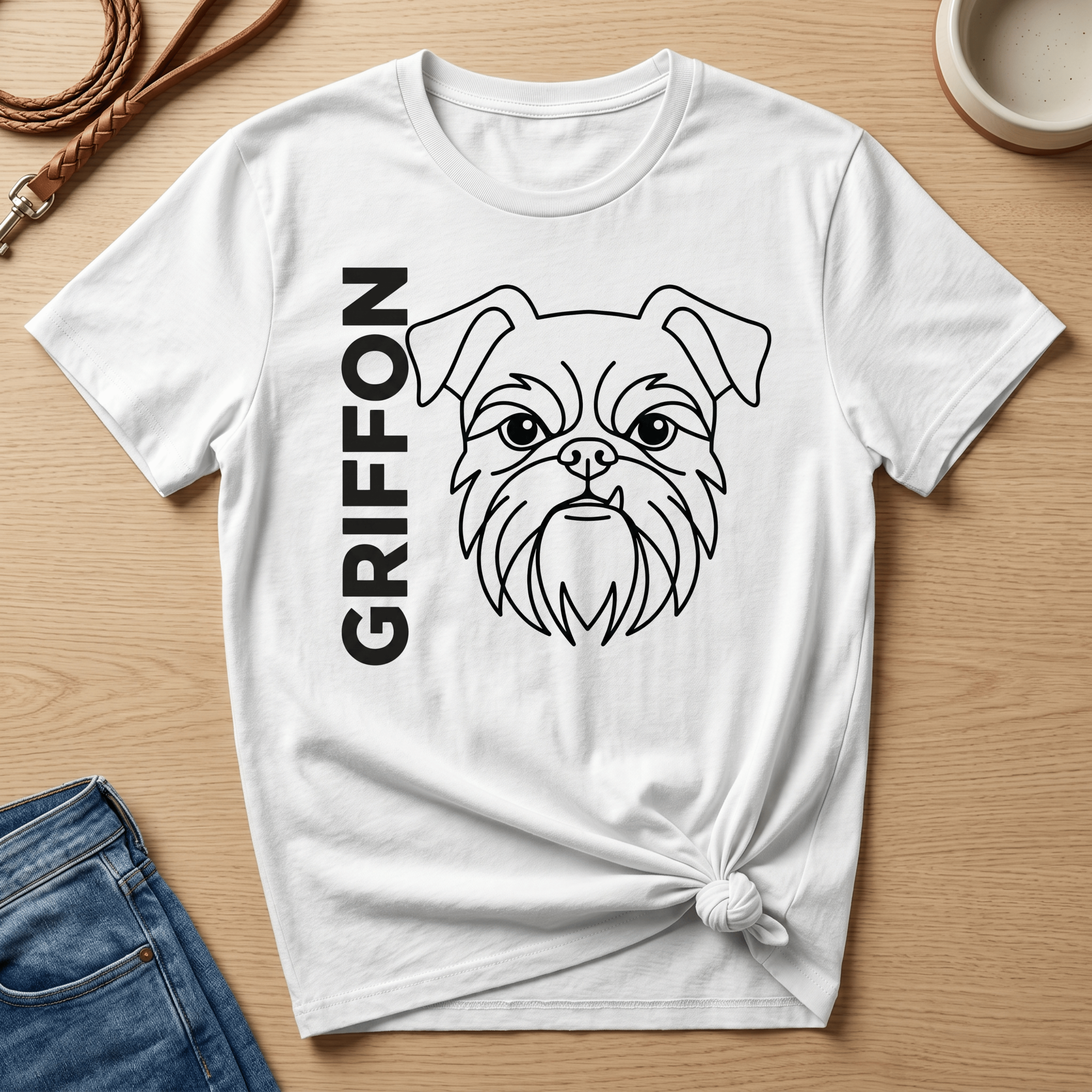 Brussels Griffon - Flat Vector