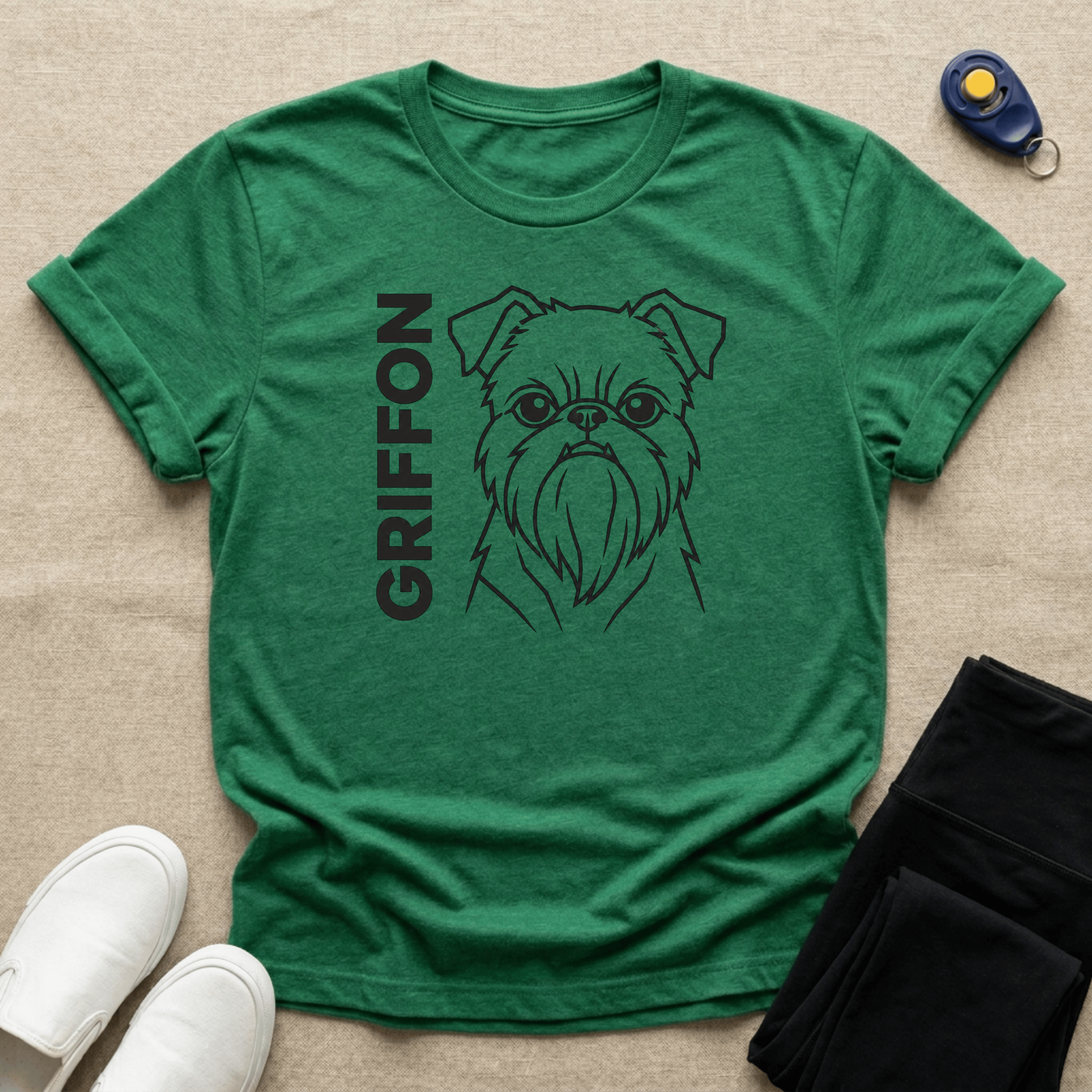 Brussels Griffon - Vector Griff