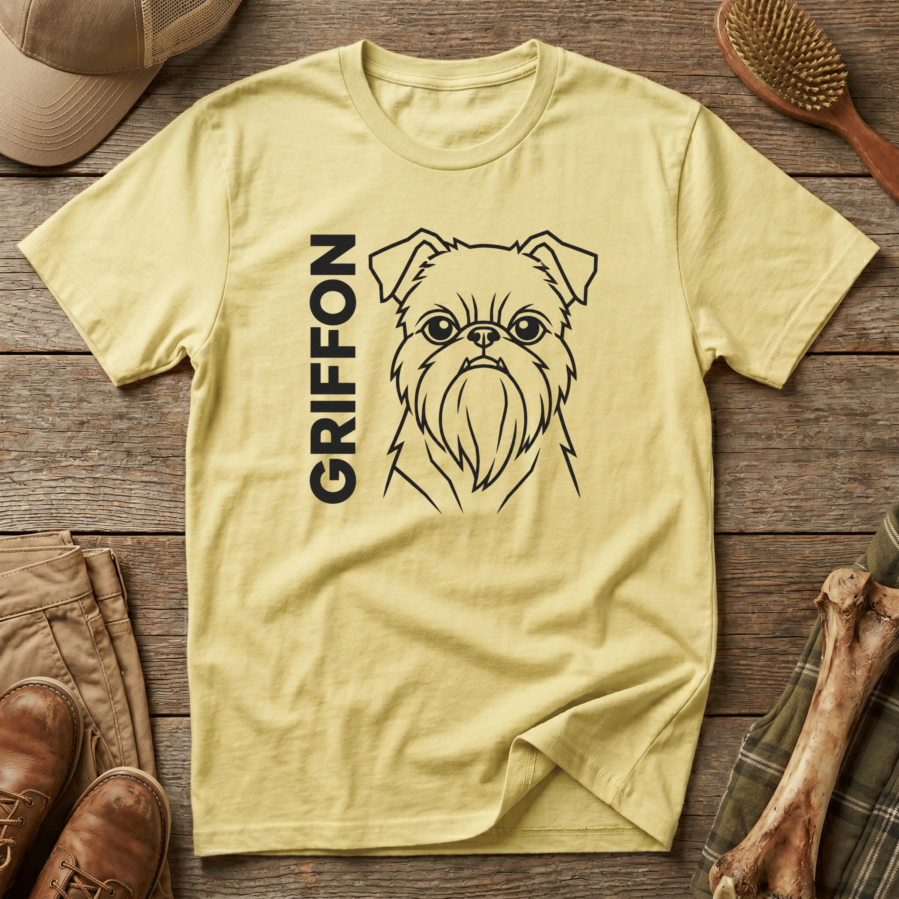 Brussels Griffon - Vector Griff