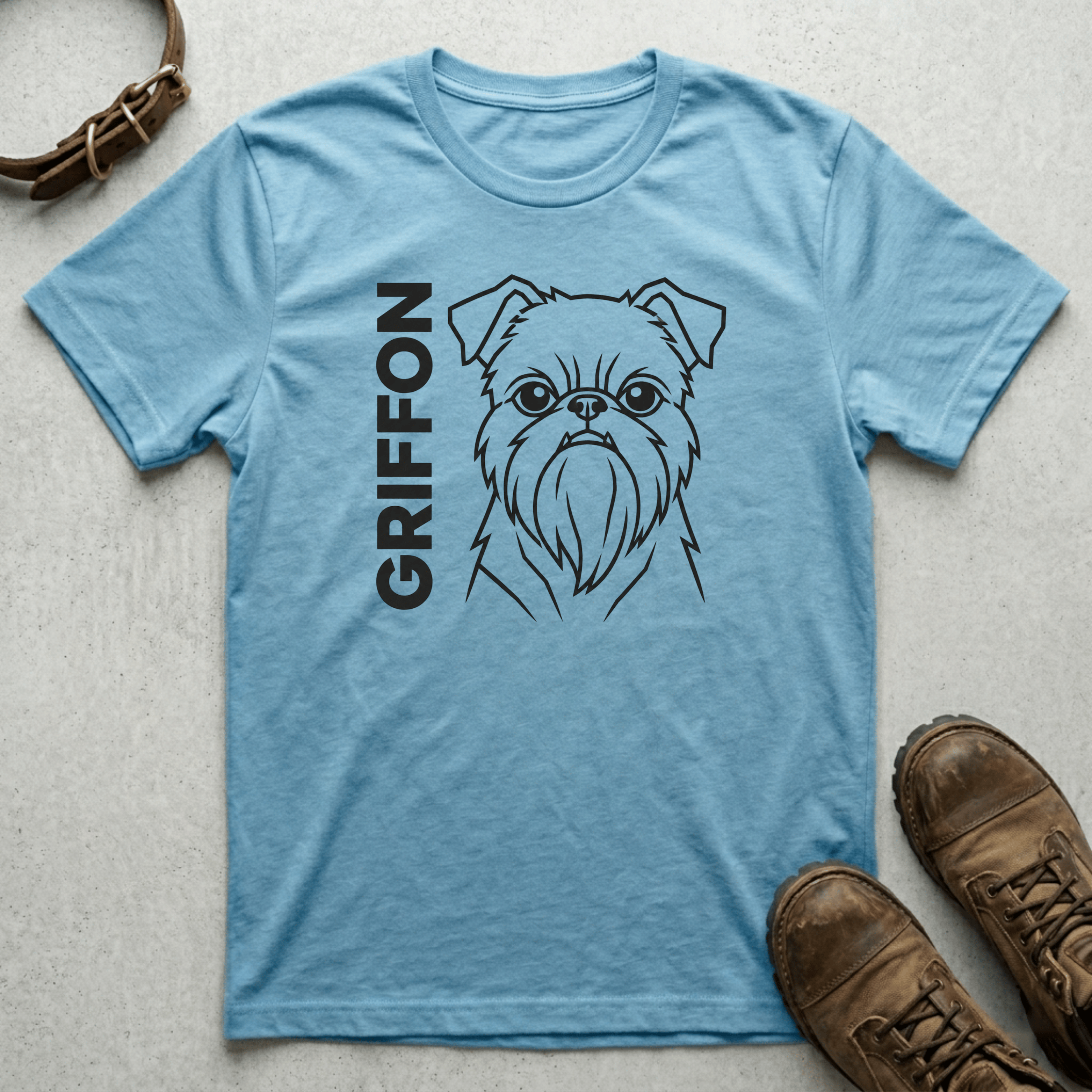 Brussels Griffon - Vector Griff