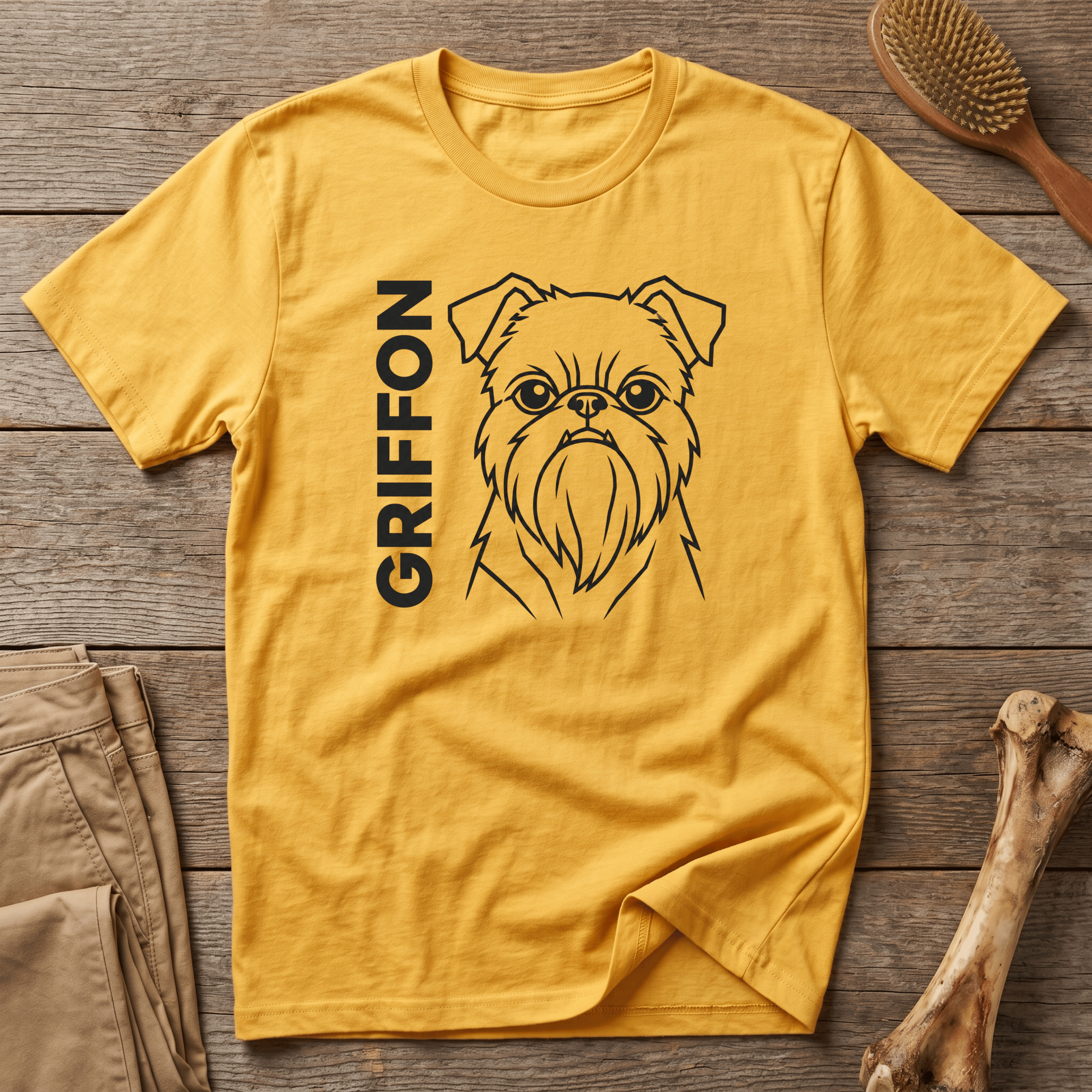 Brussels Griffon - Vector Griff