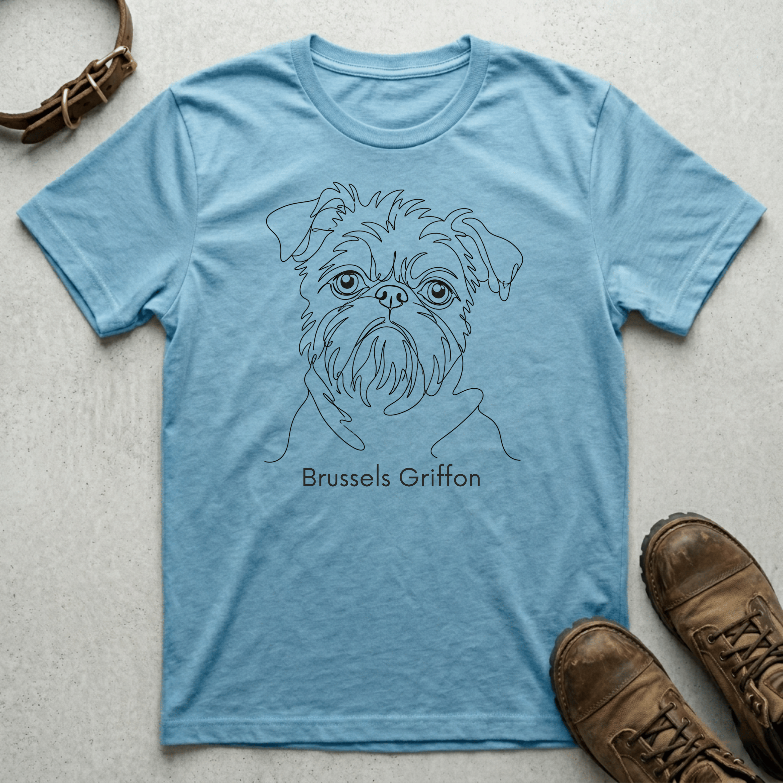 Brussels Griffon - Minimalistic