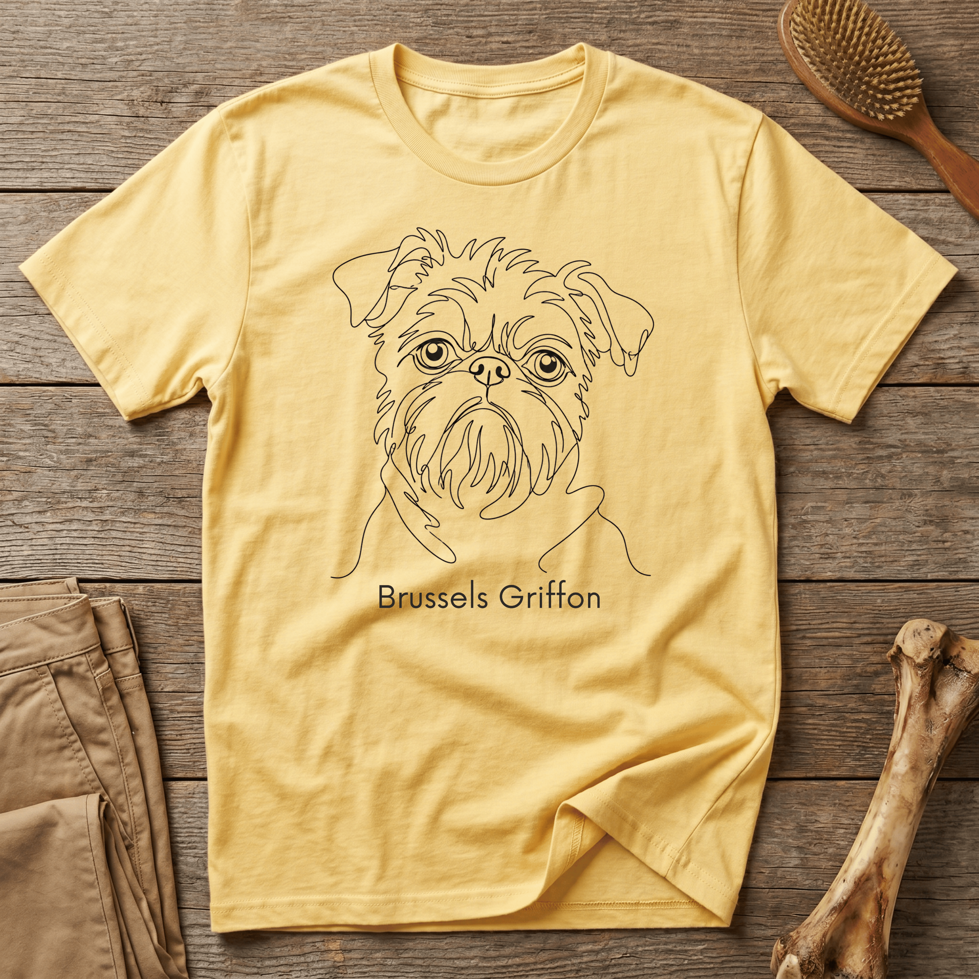 Brussels Griffon - Minimalistic