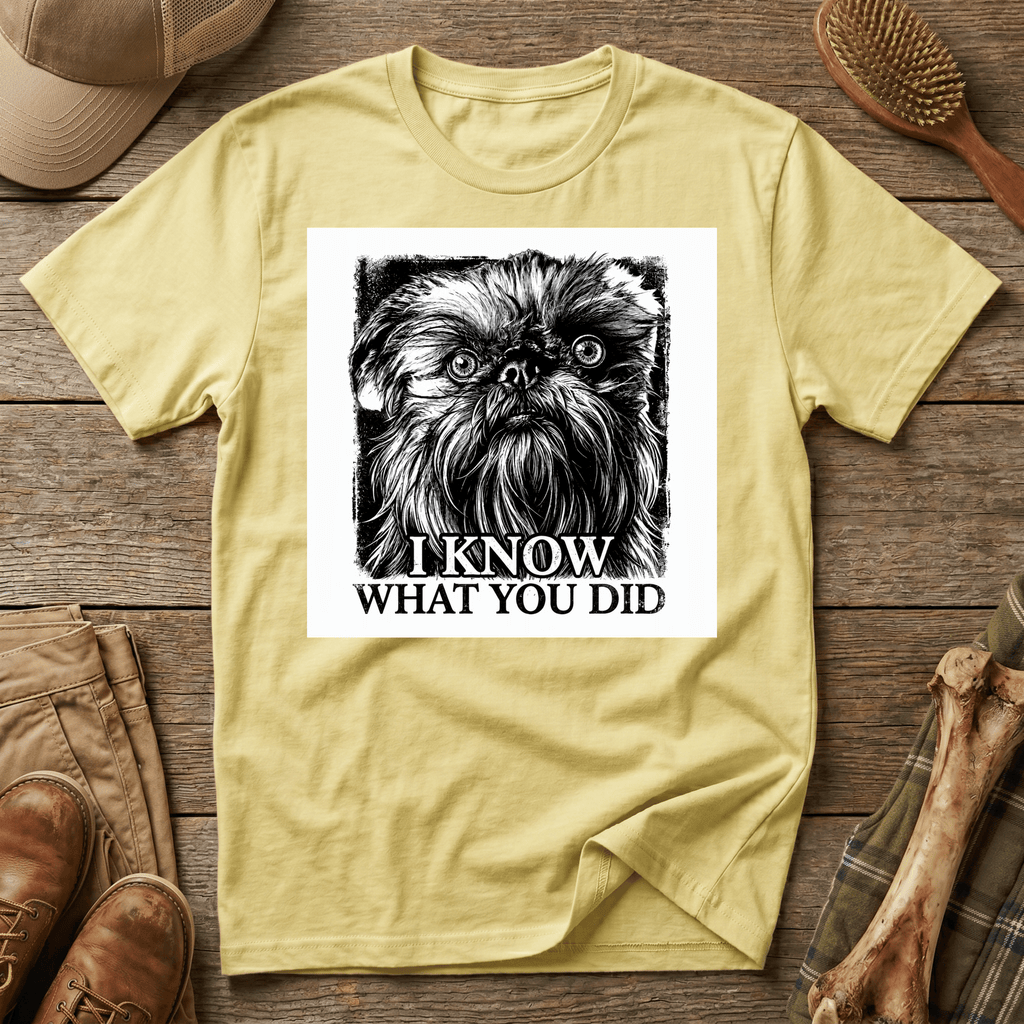 Brussels Griffon - The Stare (Brown)