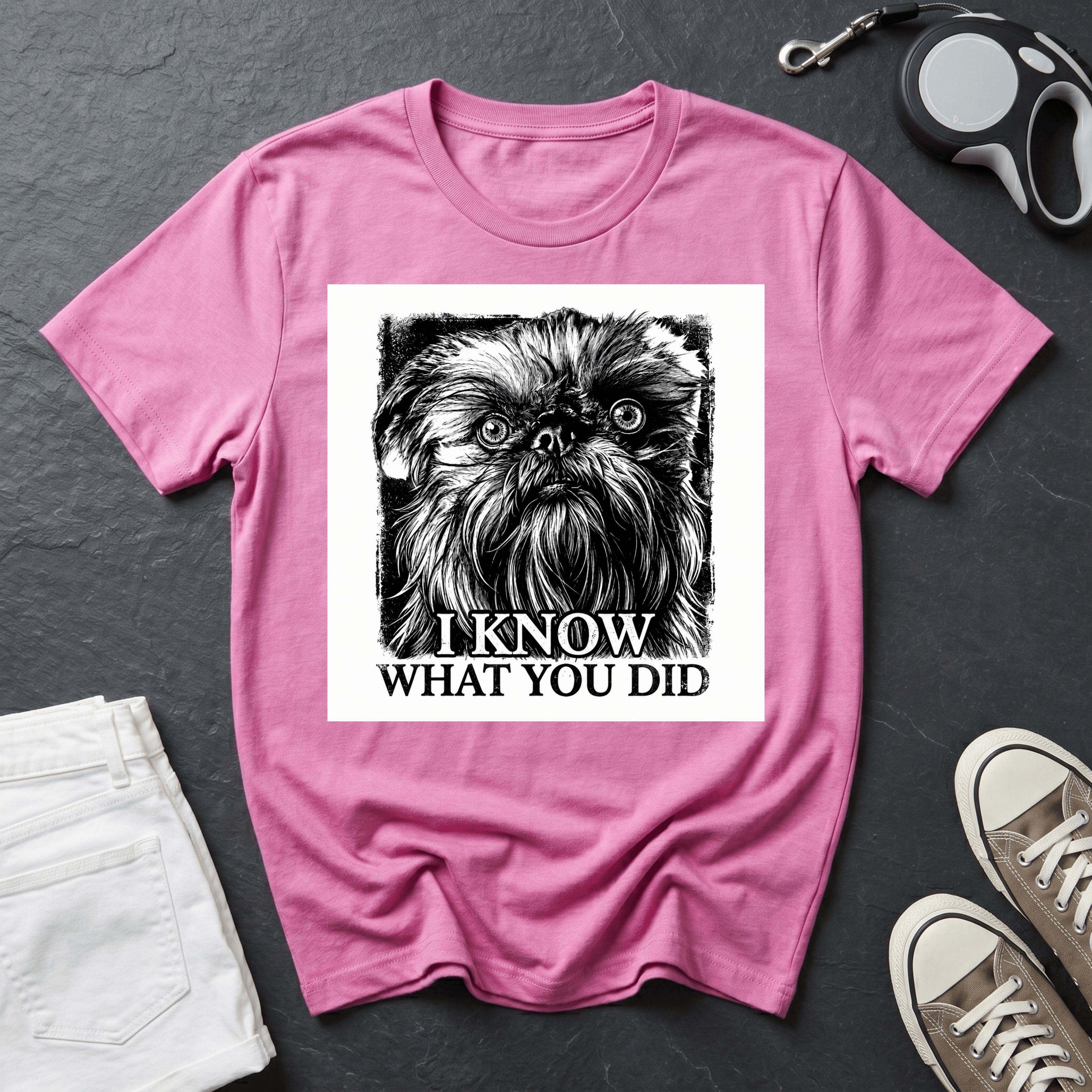 Brussels Griffon - The Stare (Brown)