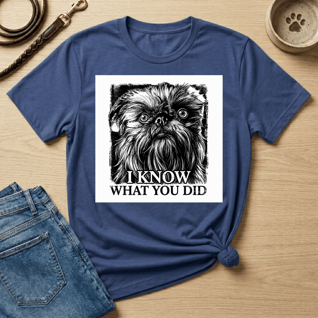 Brussels Griffon - The Stare (Brown)