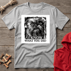 Brussels Griffon - The Stare (Brown)