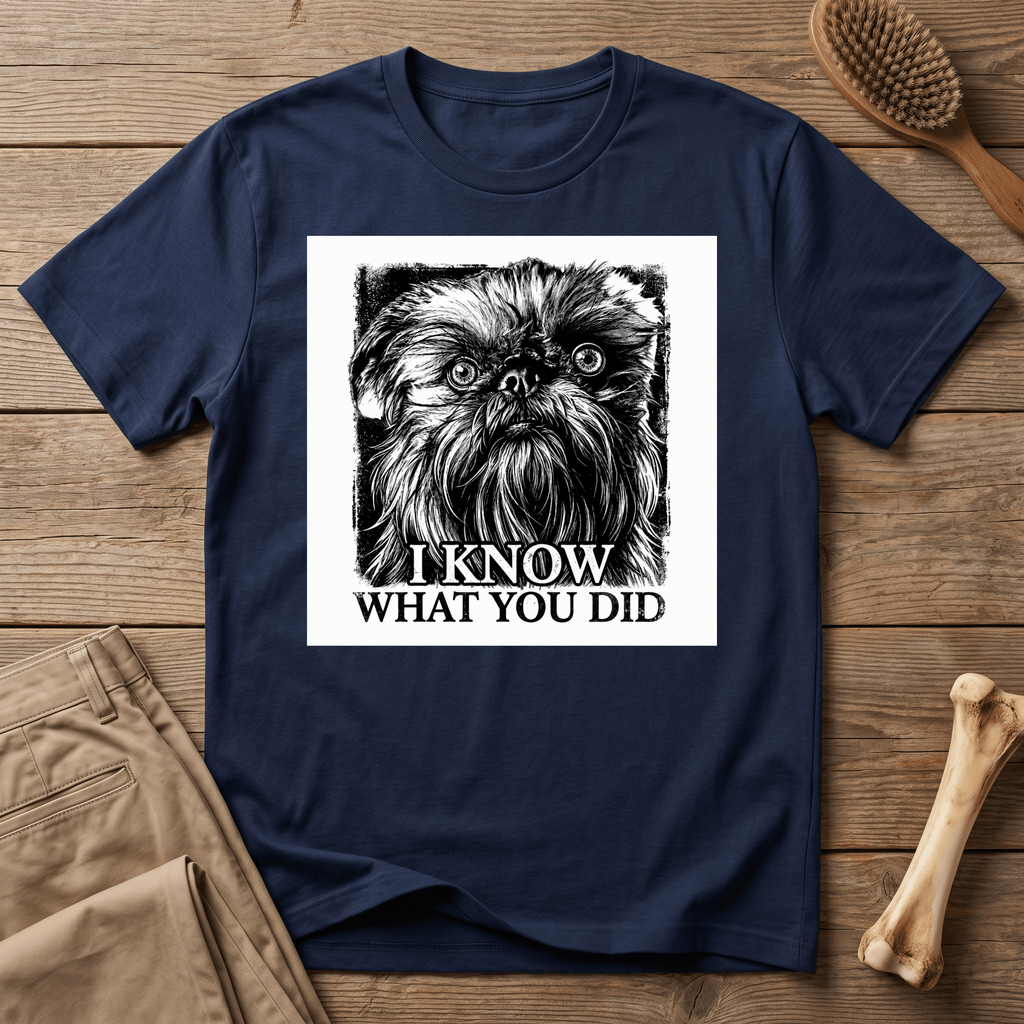 Brussels Griffon - The Stare (Brown)