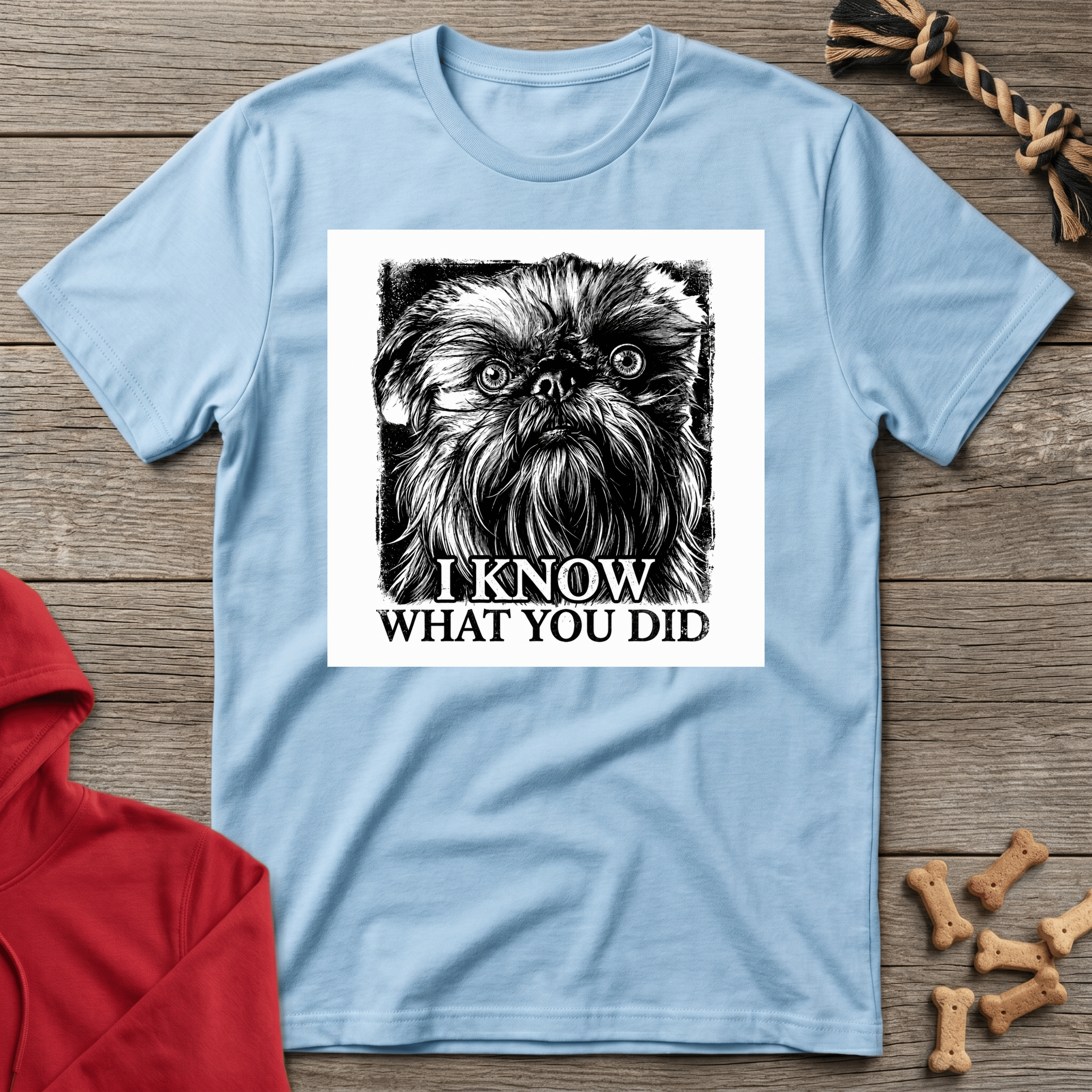 Brussels Griffon - The Stare (Brown)