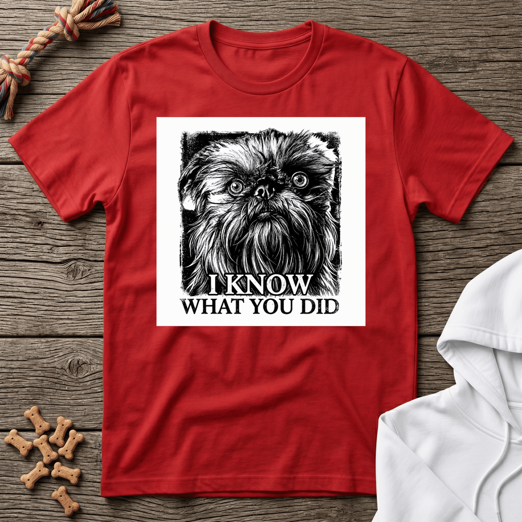 Brussels Griffon - The Stare (Brown)