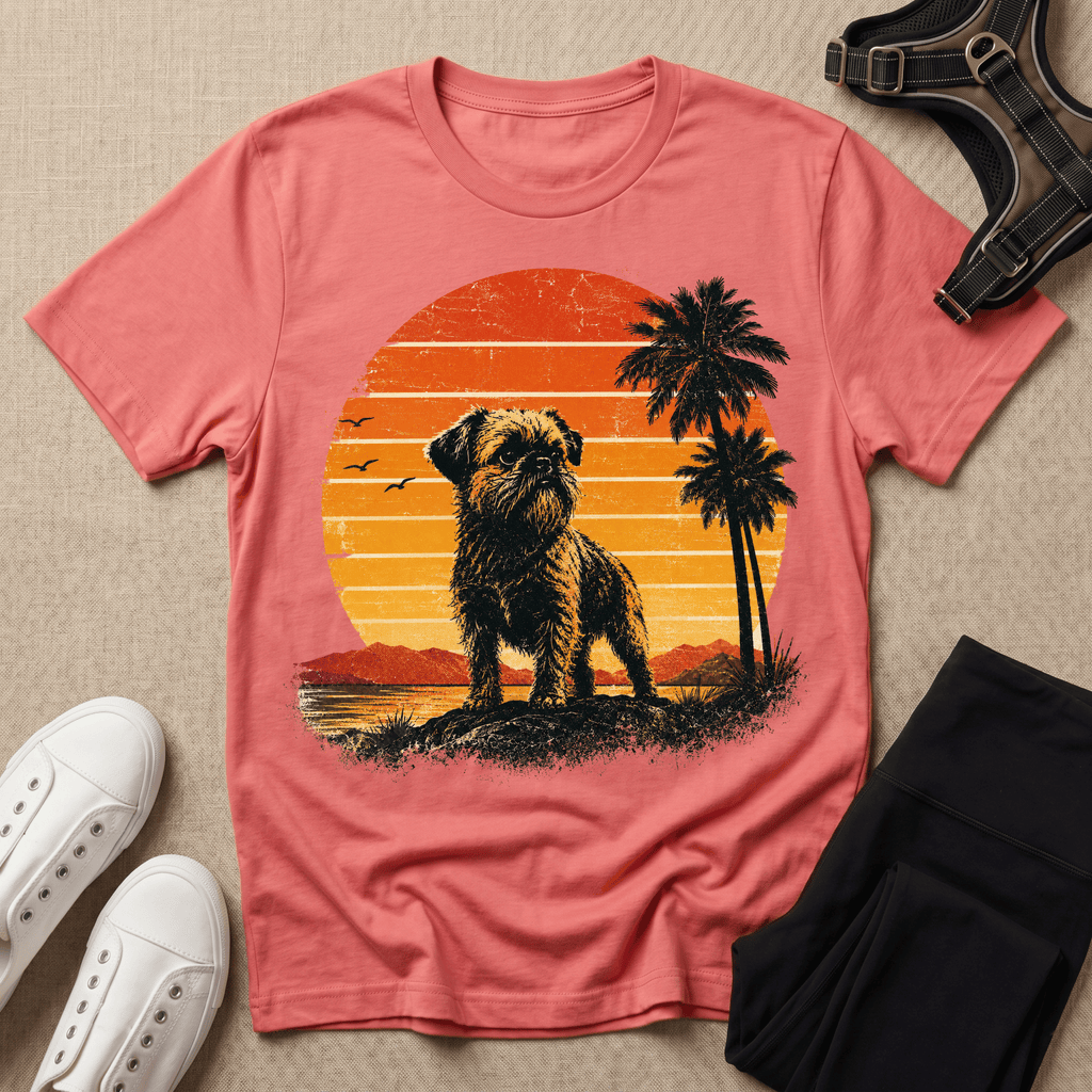 Brussels Griffon - 70s Sunset