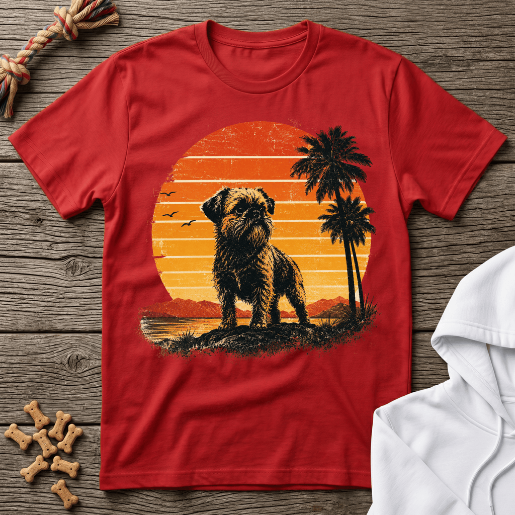 Brussels Griffon - 70s Sunset