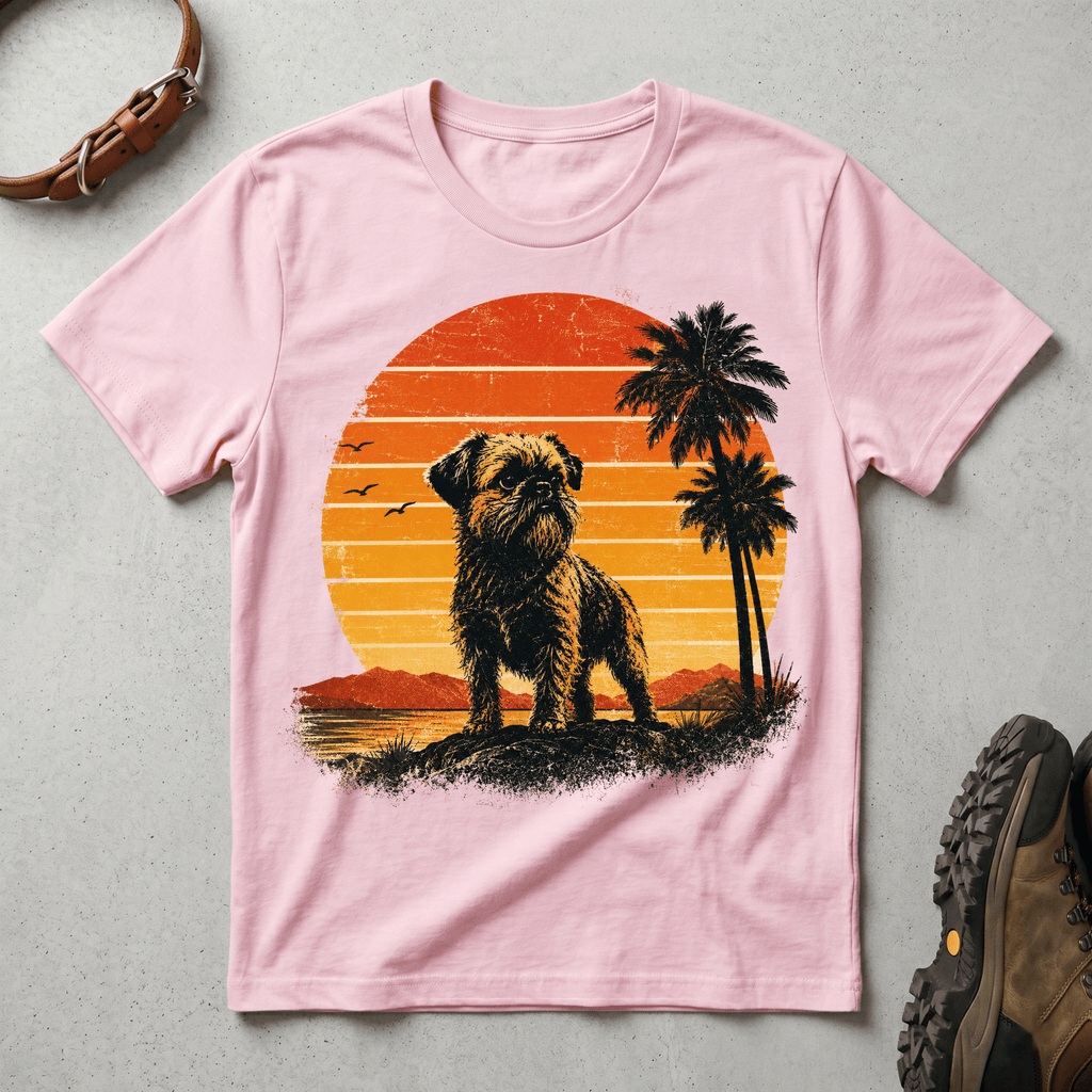 Brussels Griffon - 70s Sunset