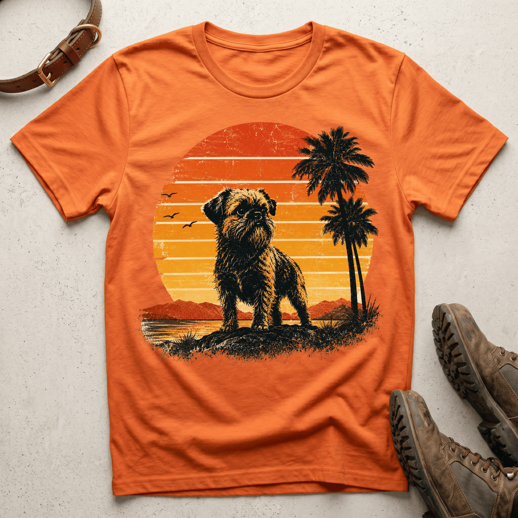 Brussels Griffon - 70s Sunset