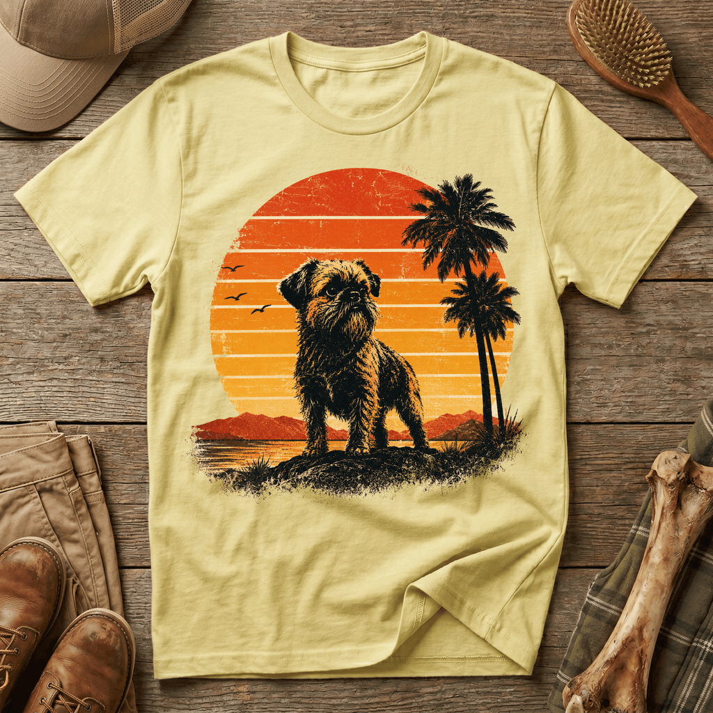 Brussels Griffon - 70s Sunset