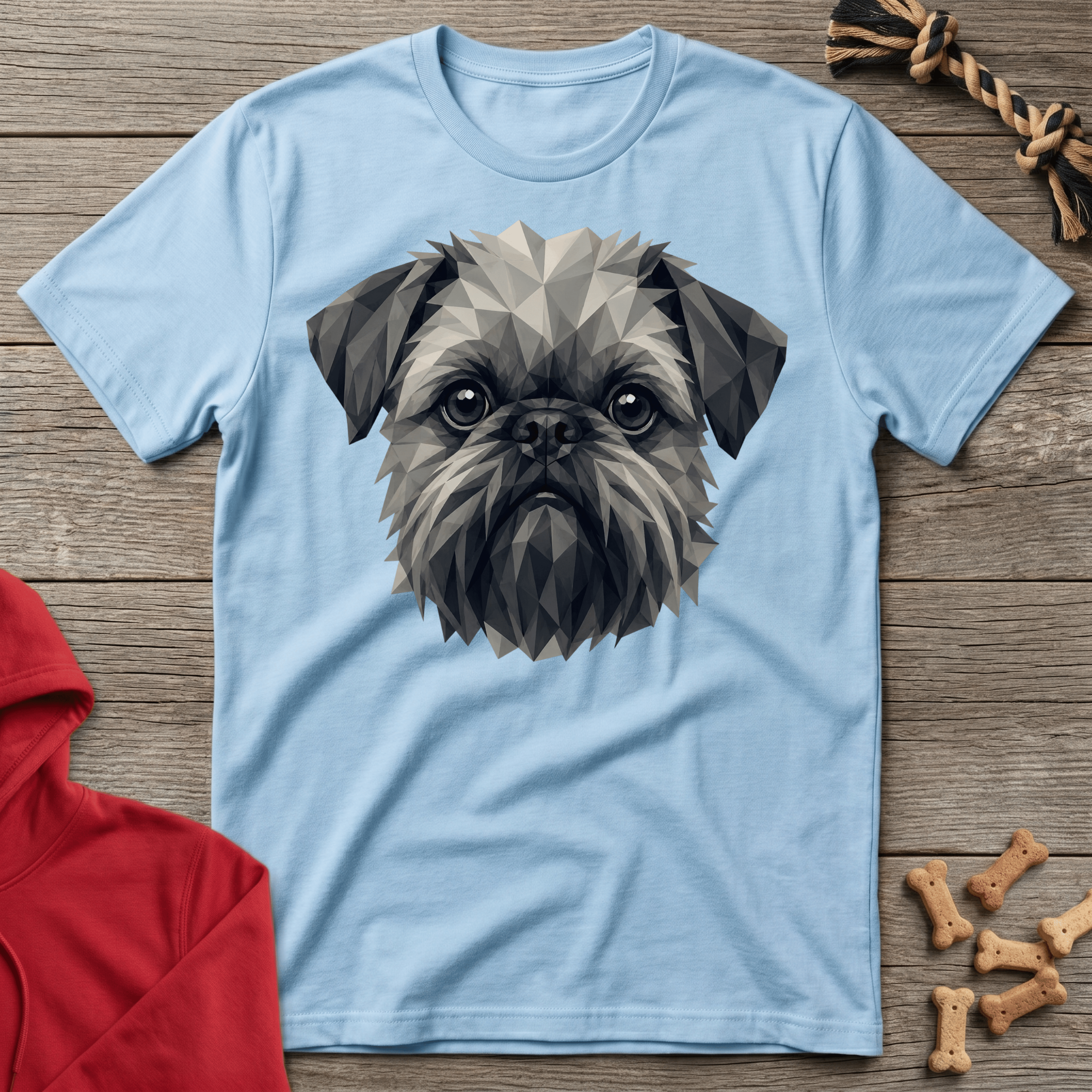 Brussels Griffon - Grayscale Griff