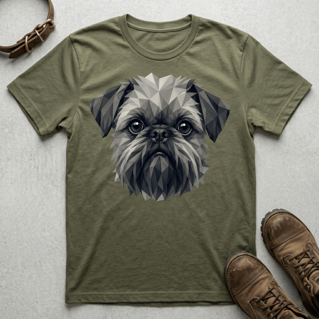 Brussels Griffon - Grayscale Griff