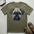 Brussels Griffon - Grayscale Griff