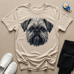Brussels Griffon - Grayscale Griff
